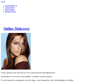 Tablet Screenshot of makeover.lauramercier.com